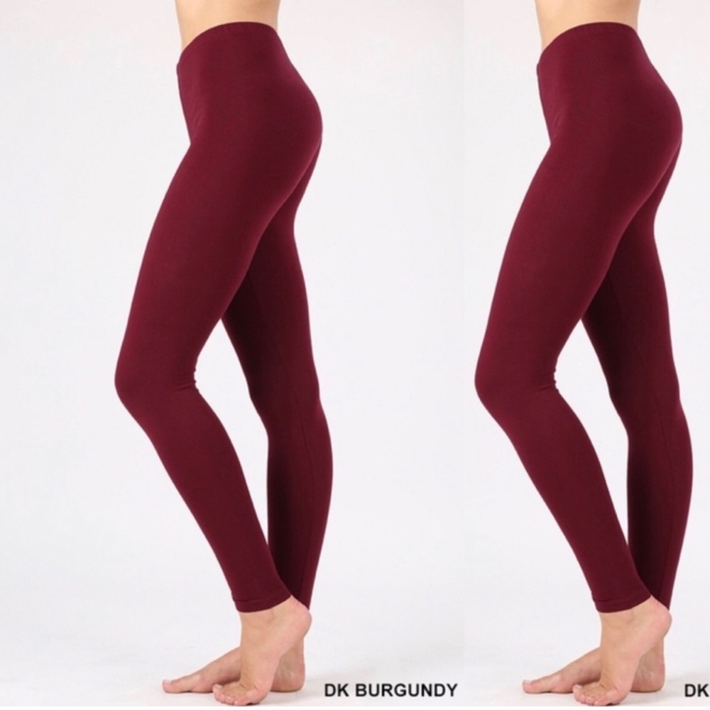 Zenana Outfitters Tummy Control High Rise Leggings Size Large/XL NEW